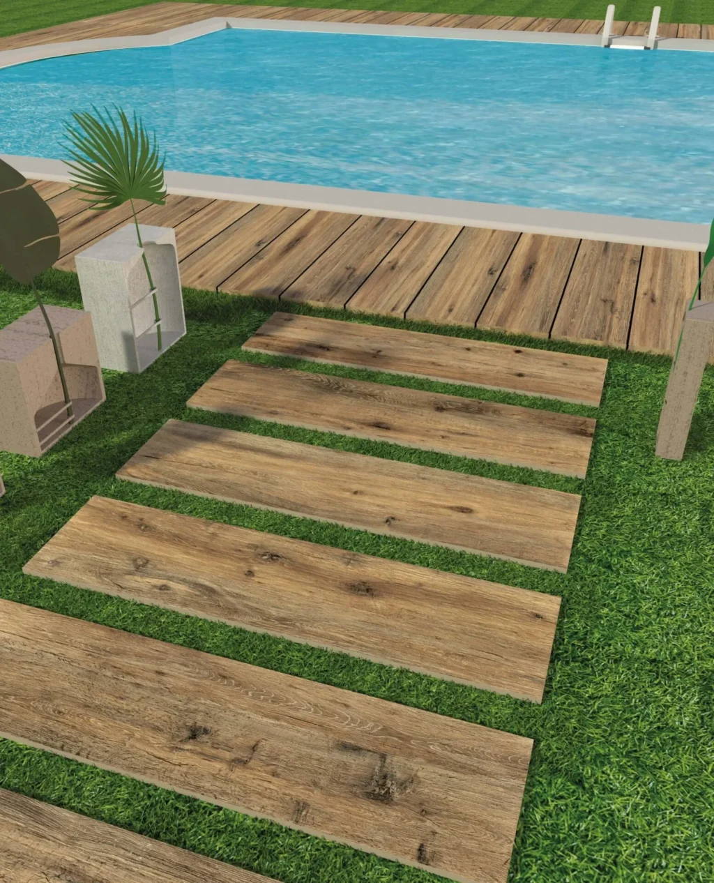 CHALET - Carrelage Effet Bois - Savoia