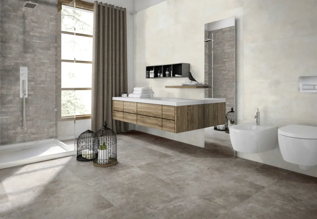 GREY SOUL – Carrelage Effet Béton – TUSCANIA