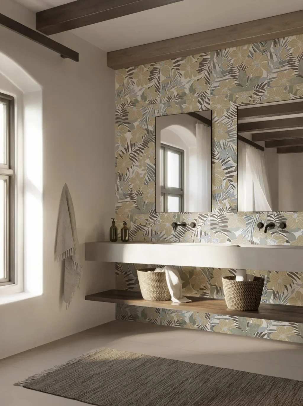 NATURA - Faïence Décor Floral - Savoia