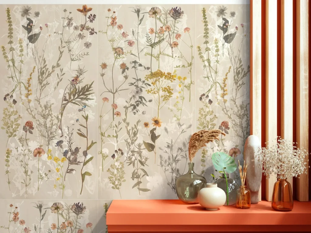 NATURA - Faïence Décor Floral - Savoia