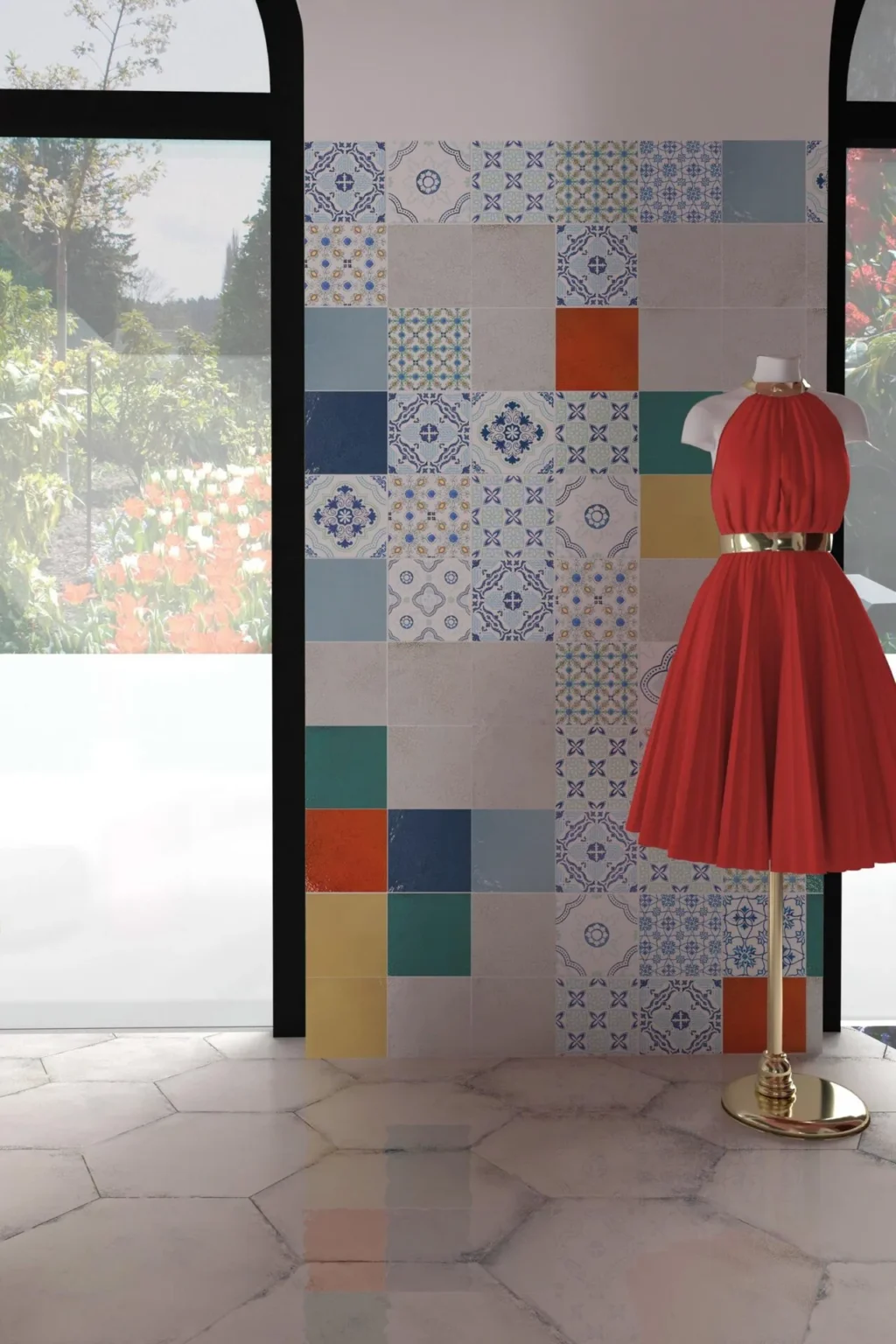 VIETRI – Carrelage Effet Carreau Ciment – SAVOIA